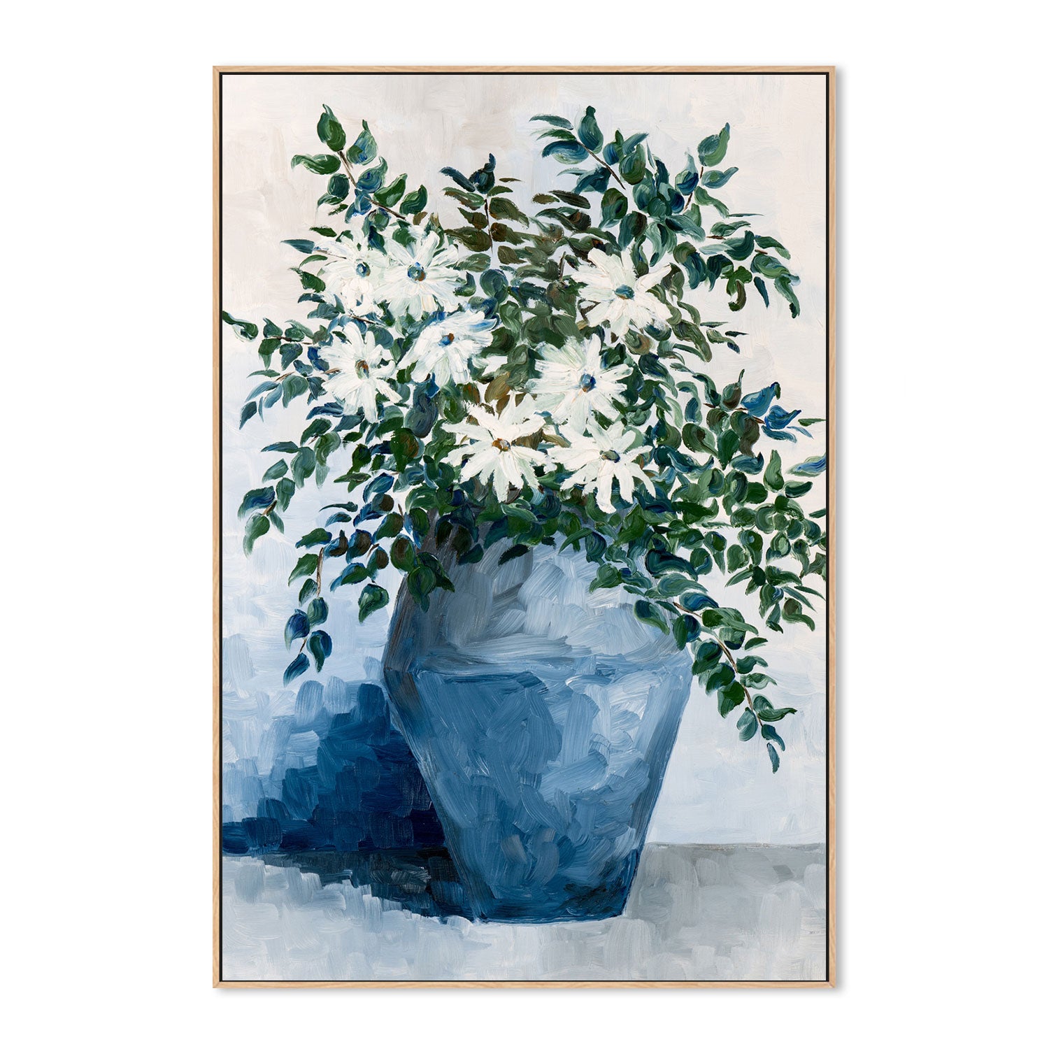 Cool, Calm and Collected, Hand-Painted Canvas