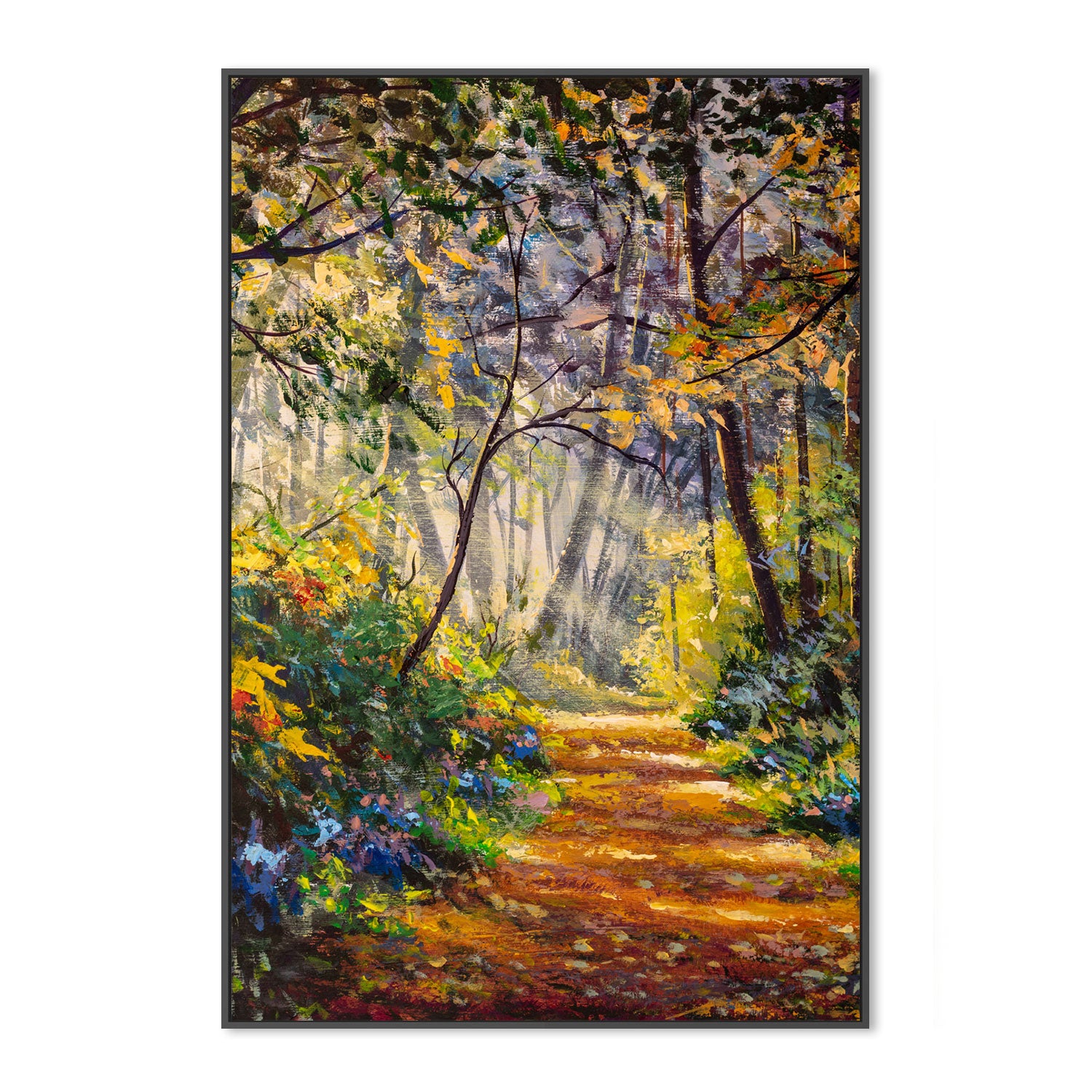 Entrance To The Forest, Hand-Painted Canvas