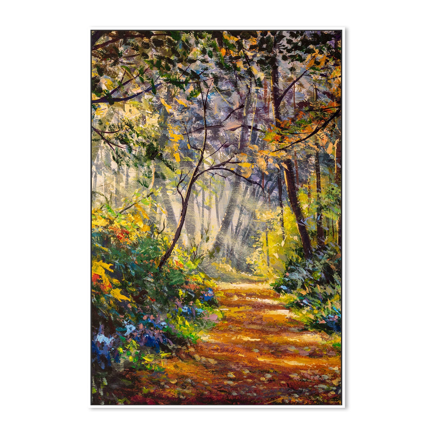 Entrance To The Forest, Hand-Painted Canvas