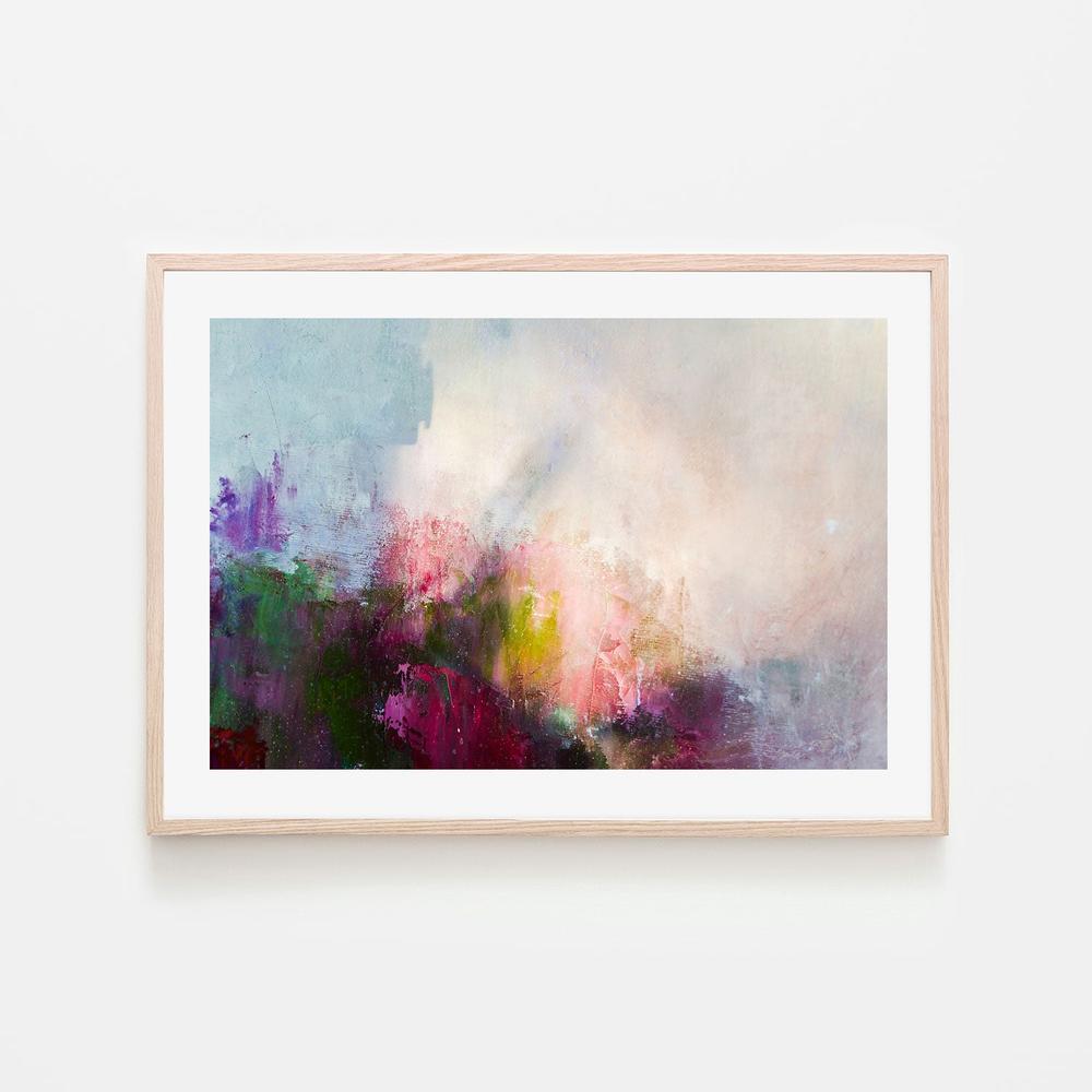 Blossoming Colour, Hand-Painted Canvas