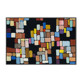 Connect The Blocks, Hand-Painted Canvas