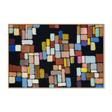 Connect The Blocks, Hand-Painted Canvas