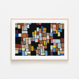 Connect The Blocks, Hand-Painted Canvas