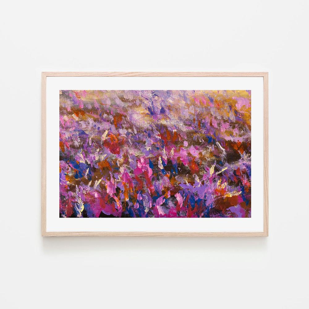 A Field of Desire, Hand-Painted Canvas