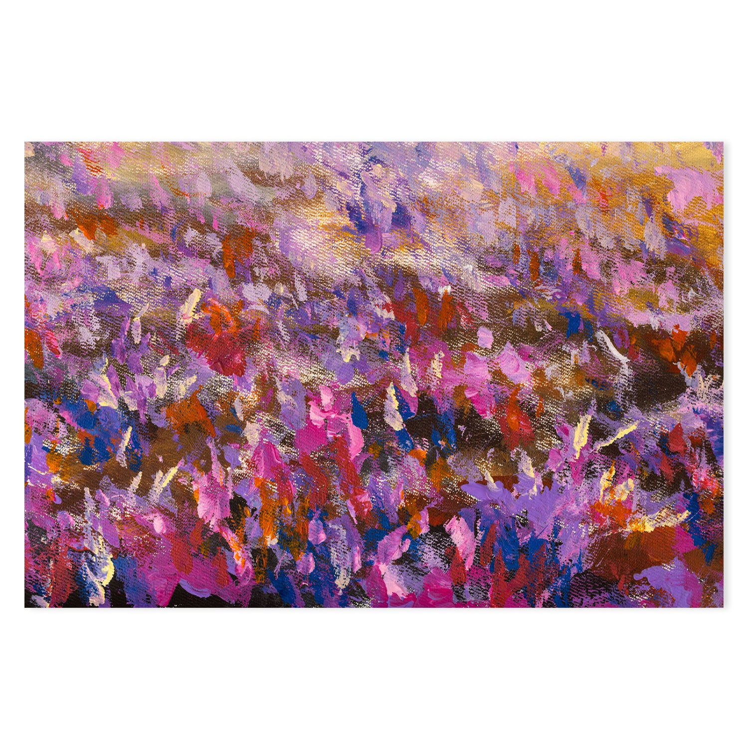 A Field of Desire, Hand-Painted Canvas