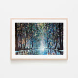 A Forests Reflection, Style A, Hand-Painted Canvas