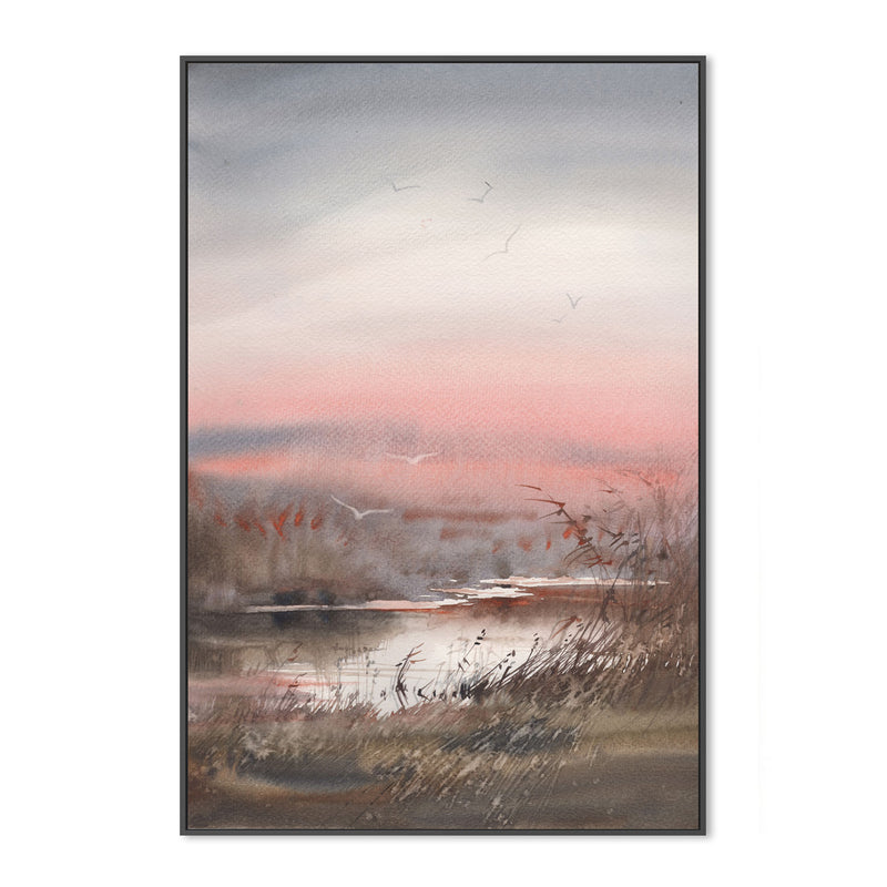 Pink Hues, Style A, Hand-Painted Canvas