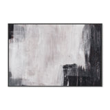 Shades of Black and Grey, Hand-Painted Canvas