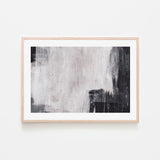 Shades of Black and Grey, Hand-Painted Canvas