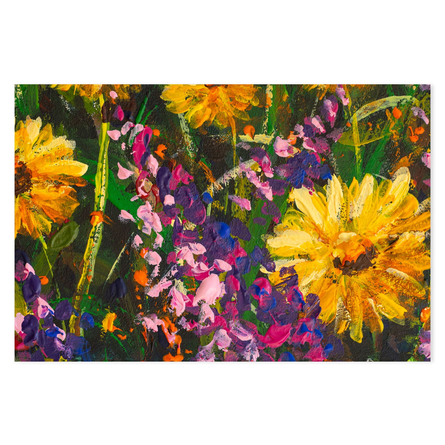 Fresh As A Daisy, Hand-Painted Canvas