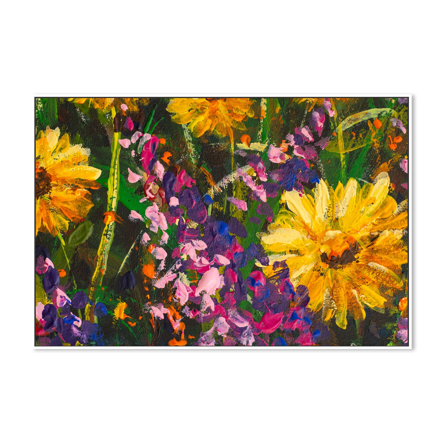 Fresh As A Daisy, Hand-Painted Canvas