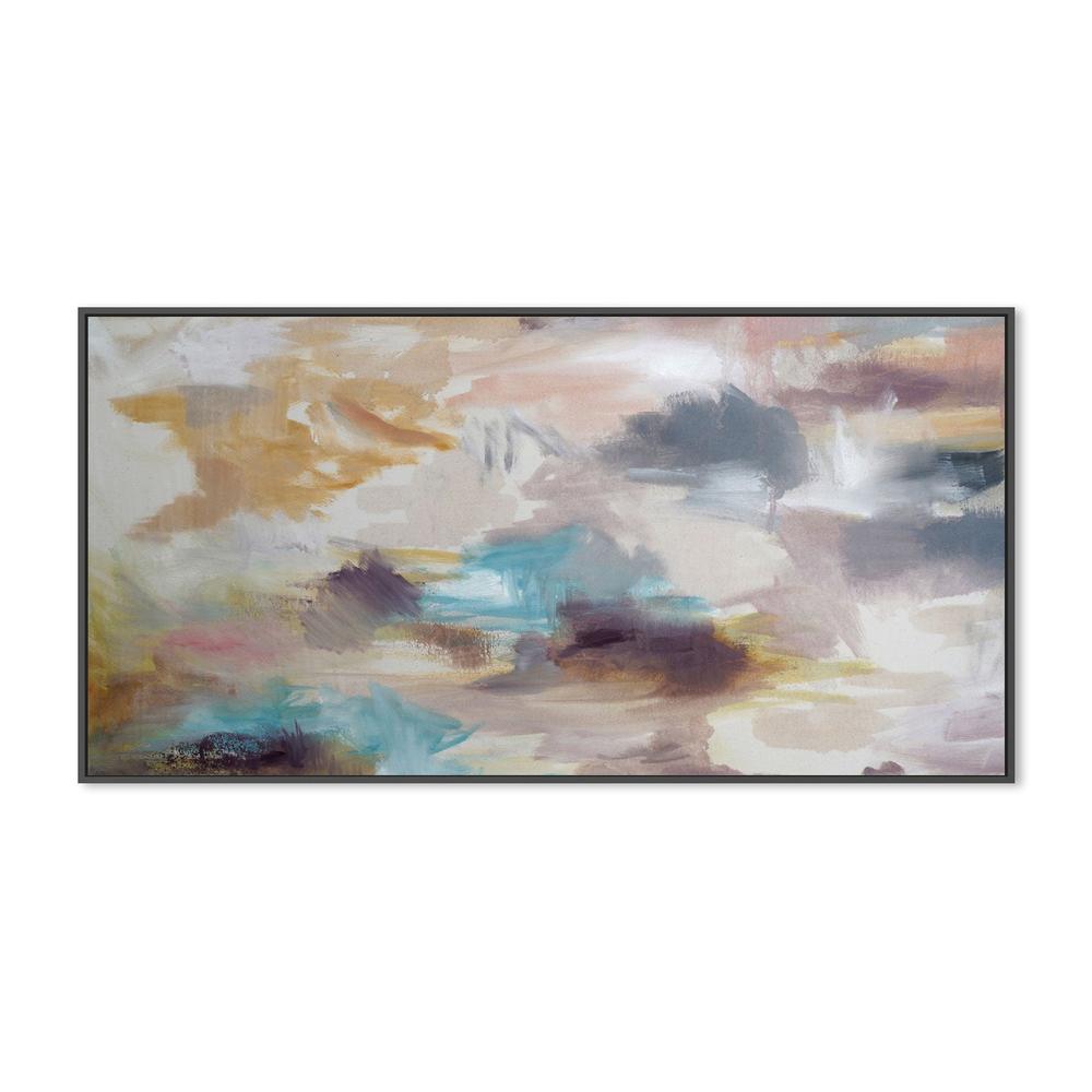 Ominous Clouds, Style B, Hand-Painted Canvas