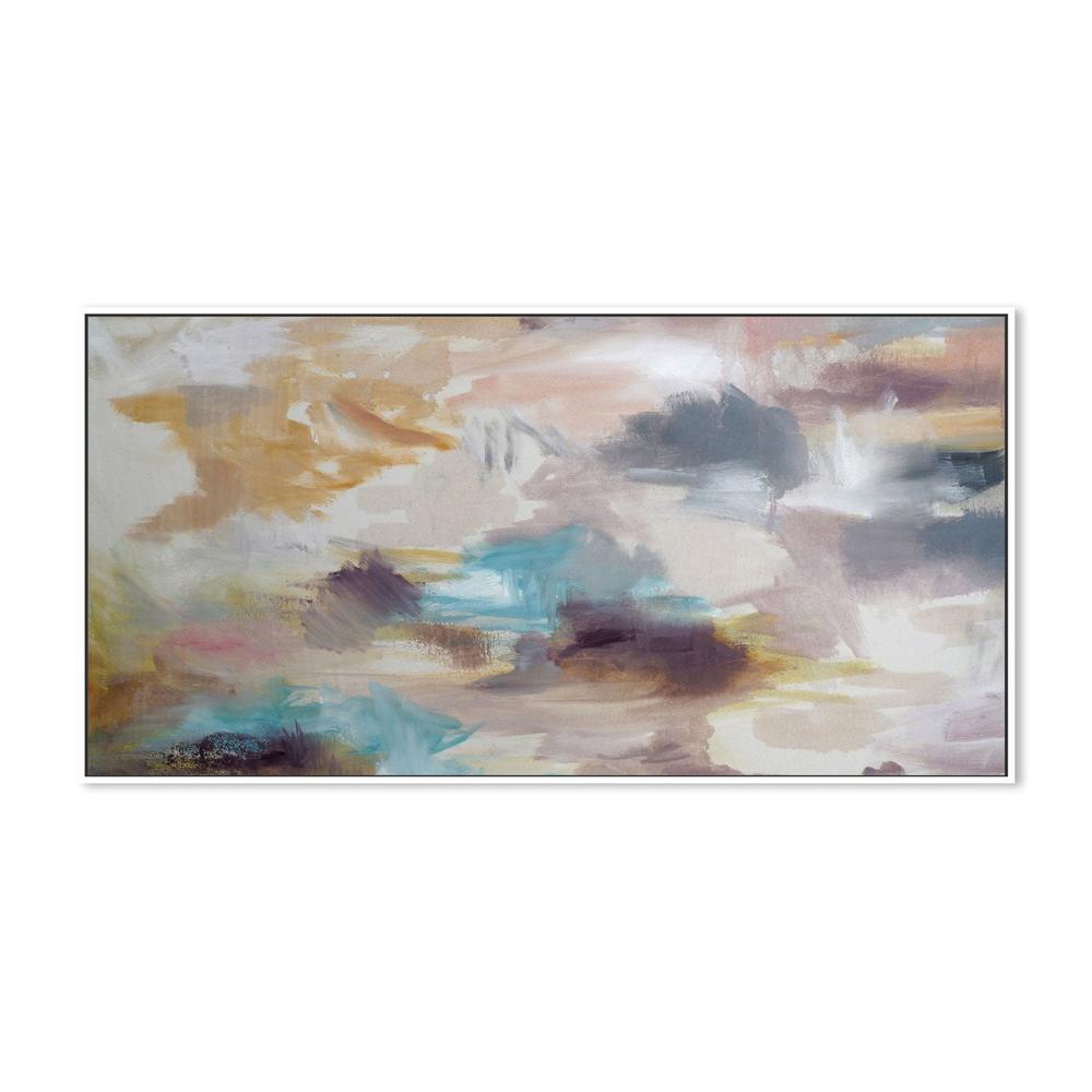 Ominous Clouds, Style B, Hand-Painted Canvas