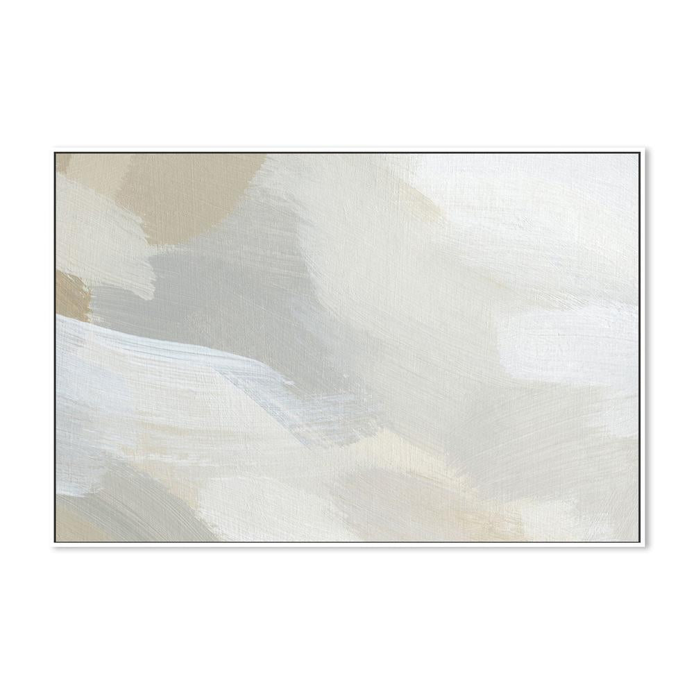 Feathery Clouds, Hand-Painted Canvas