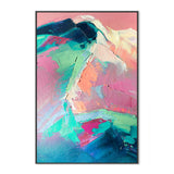 Peaks of Pastel, Style B, Hand-Painted Canvas