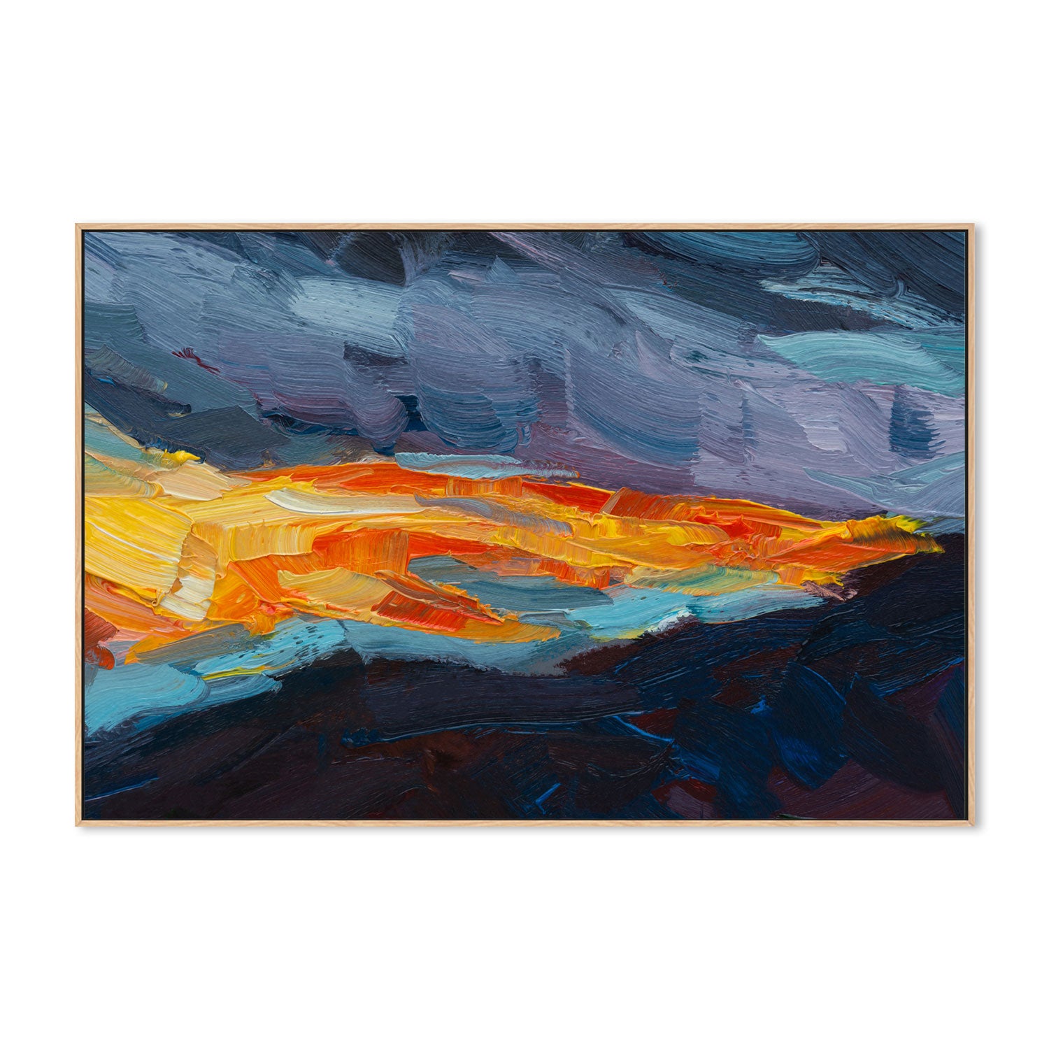 Playing With Fire, Style A , Hand-painted Canvas