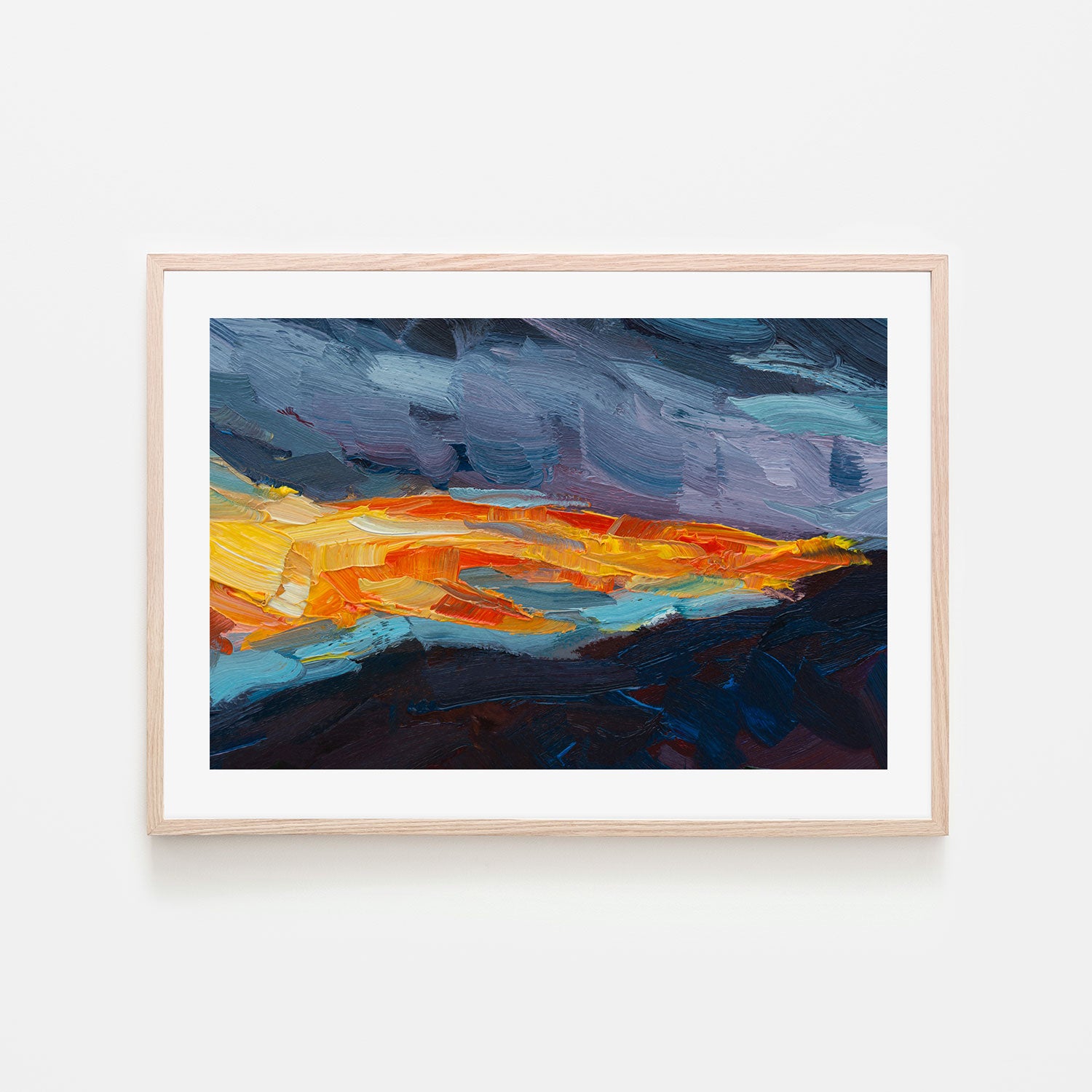 Playing With Fire, Style A , Hand-painted Canvas