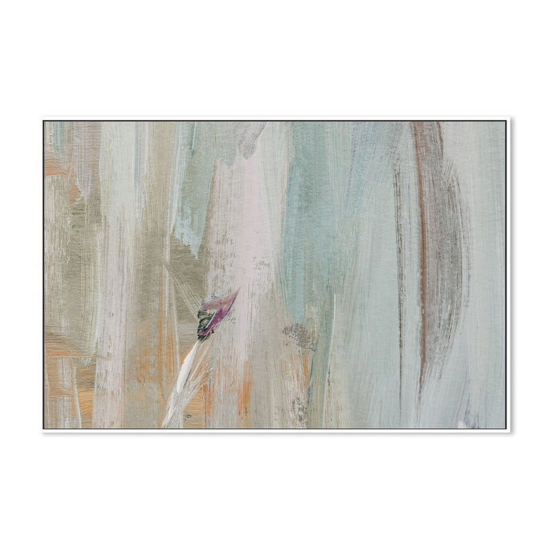 Copper And Sage Abstract, Style A , Hand-painted Canvas