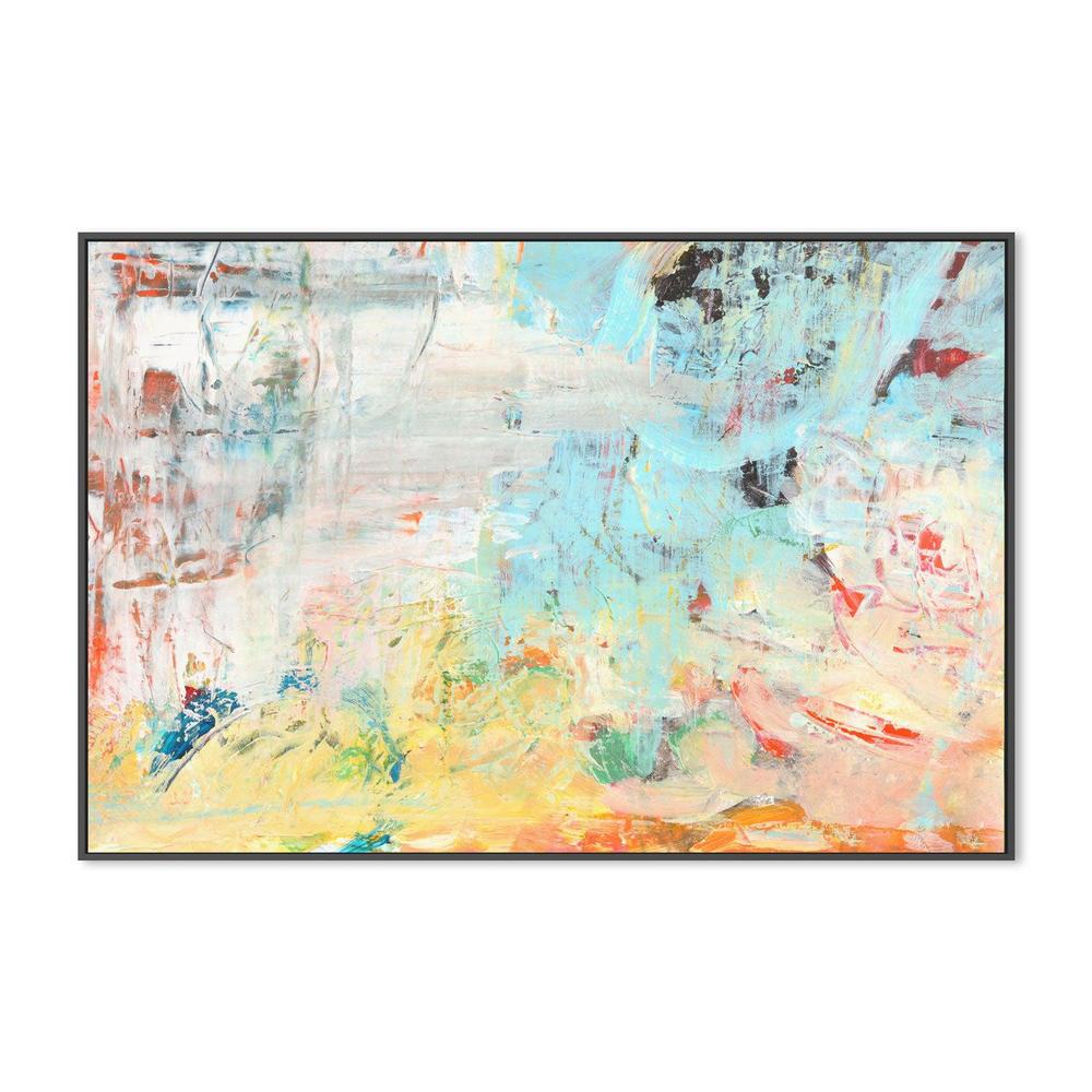 Pastel Love , Hand-painted Canvas