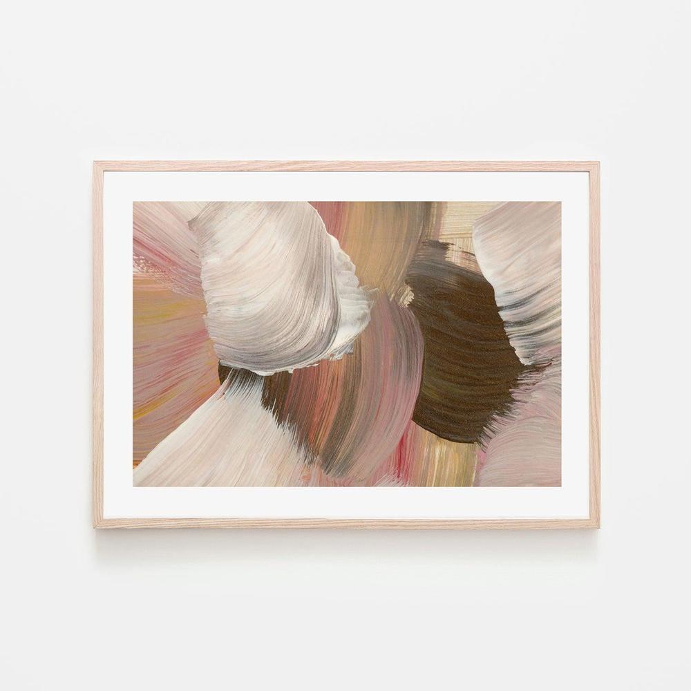 Blushing , Hand-painted Canvas