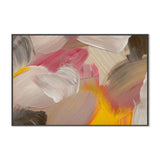 Blushing Yellow Love , Hand-painted Canvas