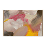 Blushing Yellow Love , Hand-painted Canvas