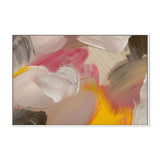 Blushing Yellow Love , Hand-painted Canvas
