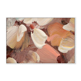 Blush Petals , Hand-painted Canvas