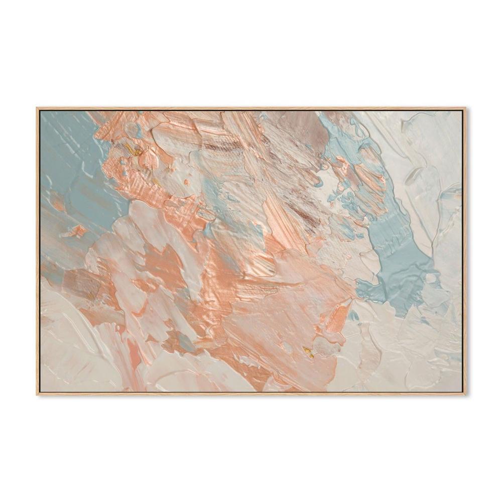 Pastel Passion , Hand-painted Canvas
