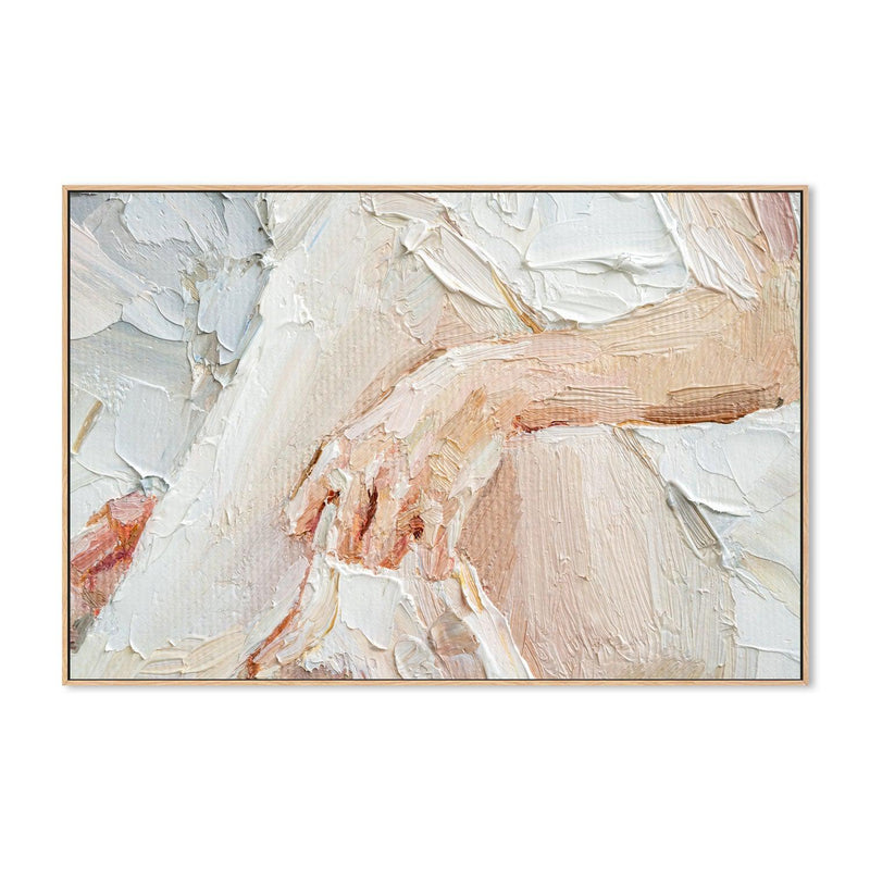 Feminine Touch , Hand-painted Canvas