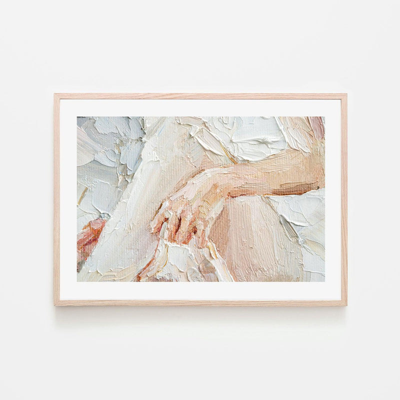 Feminine Touch , Hand-painted Canvas