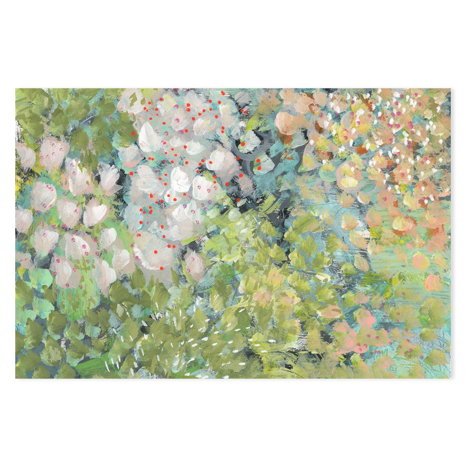 Nanas Garden , Hand-painted Canvas
