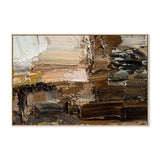 Brown Ambition , Hand-painted Canvas