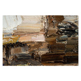 Brown Ambition , Hand-painted Canvas