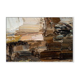 Brown Ambition , Hand-painted Canvas
