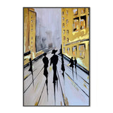 Date Night , Hand-painted Canvas