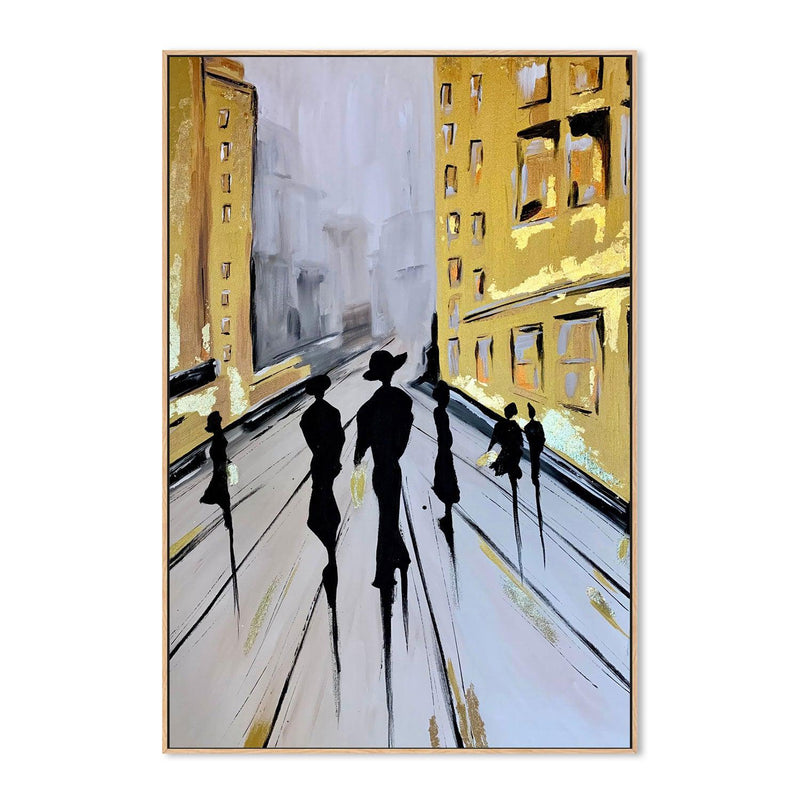 Date Night , Hand-painted Canvas