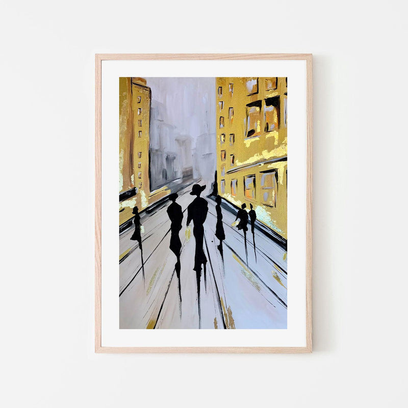 Date Night , Hand-painted Canvas