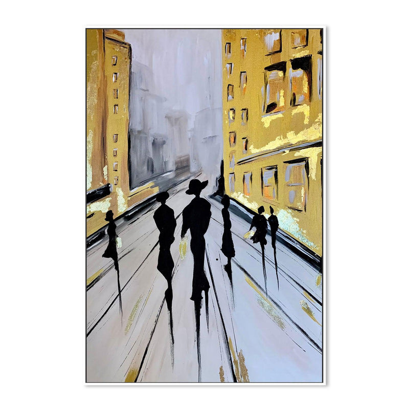 Date Night , Hand-painted Canvas