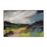 Over The Field , Hand-painted Canvas