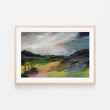 Over The Field , Hand-painted Canvas