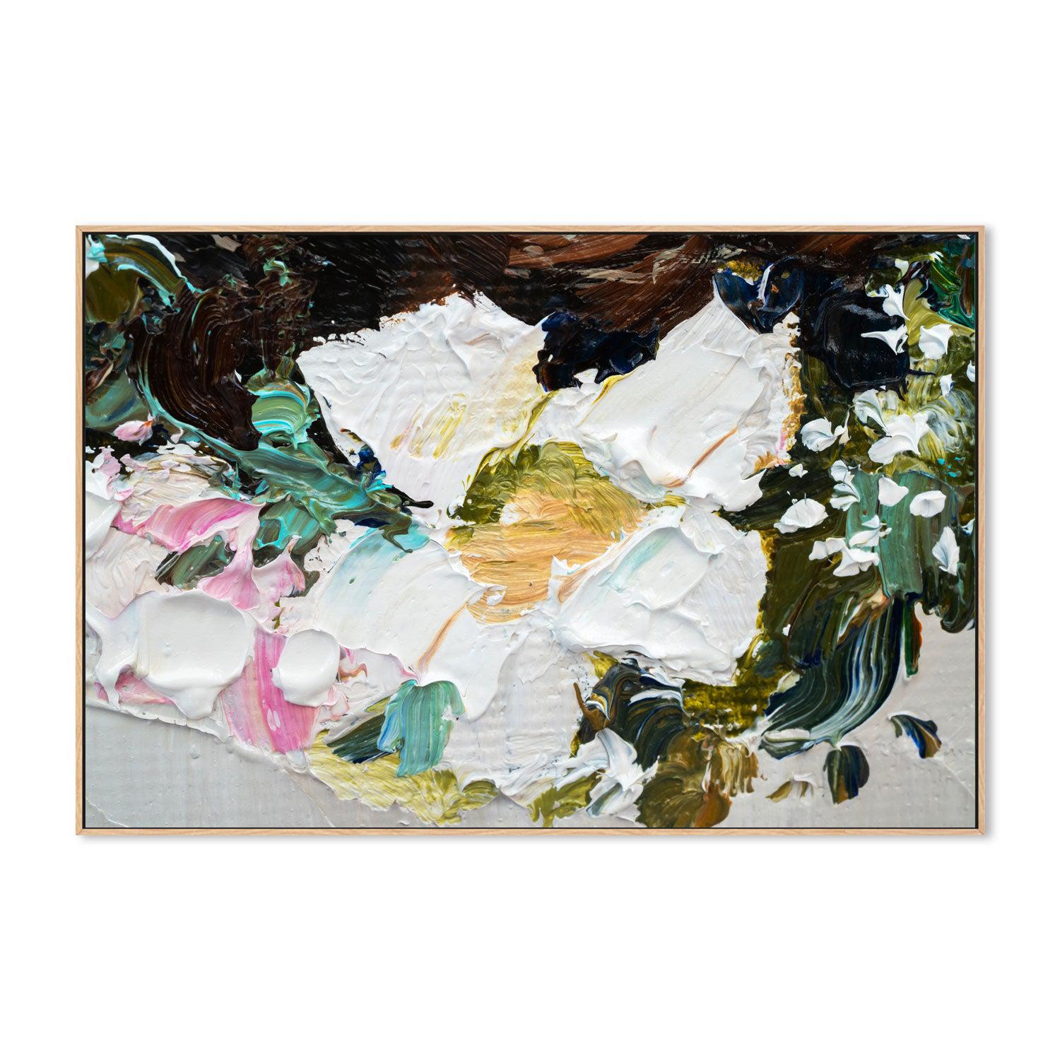 Blossoming , Hand-painted Canvas