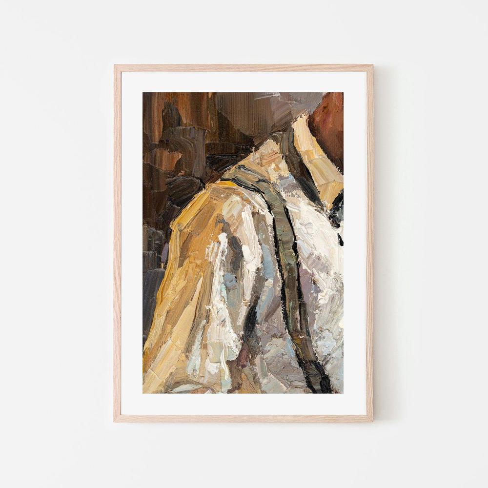 Mr Class , Hand-painted Canvas