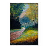 Follow The Path , Hand-painted Canvas