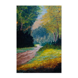 Follow The Path , Hand-painted Canvas