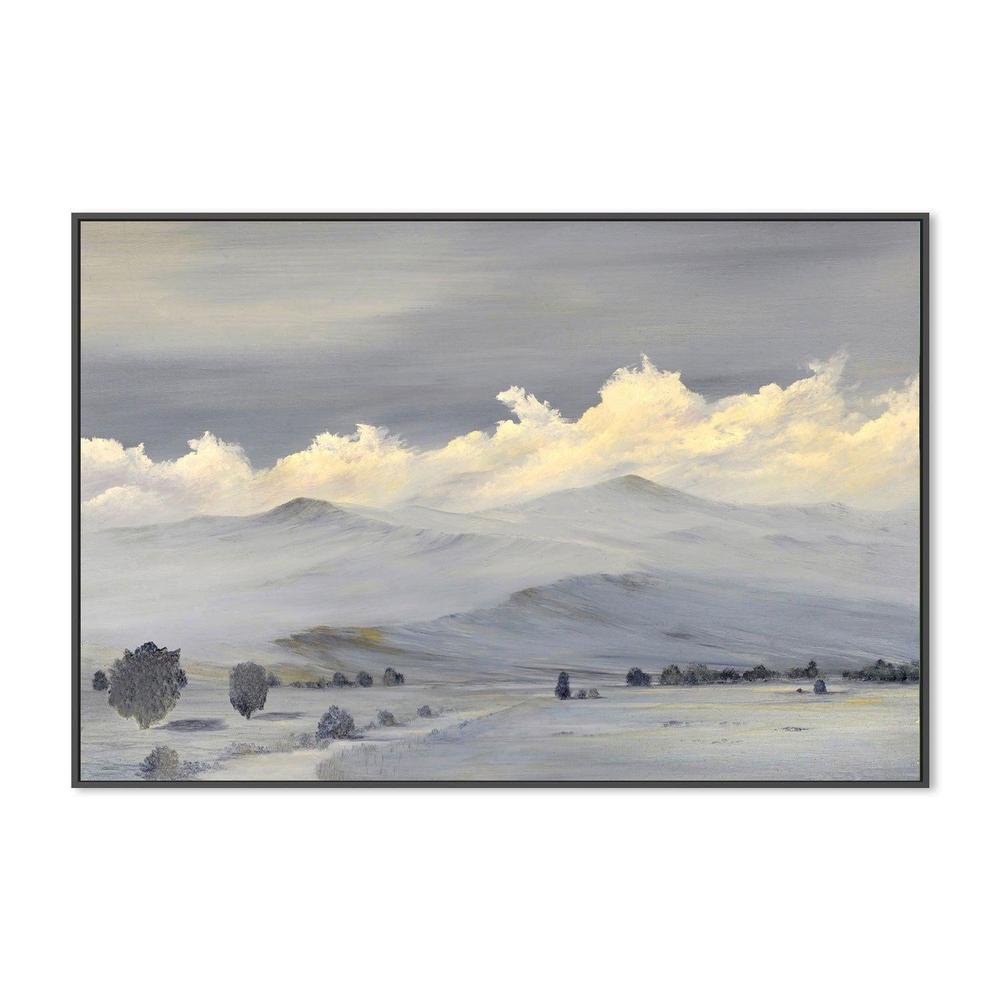 Frosty Morning , Hand-painted Canvas