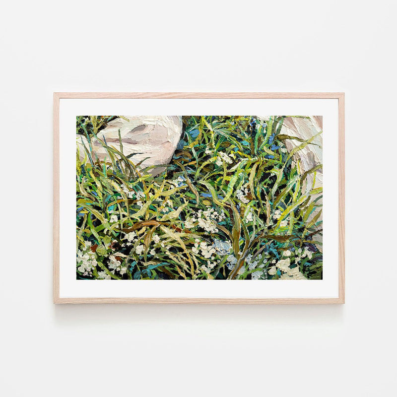 Lay In The Grass , Hand-painted Canvas