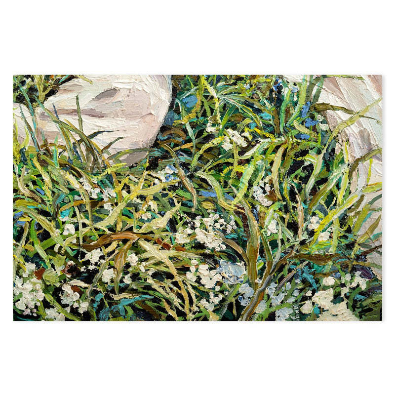 Lay In The Grass , Hand-painted Canvas