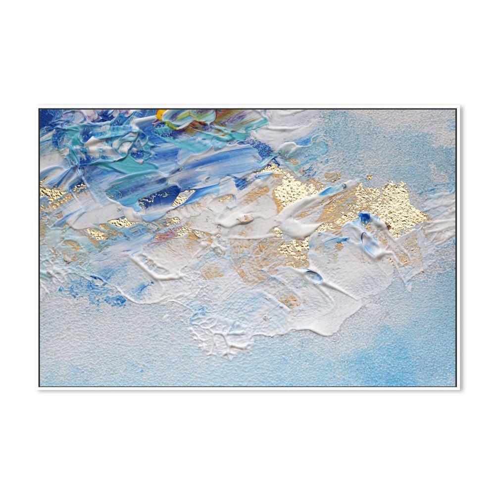 Gold Wave, Style A , Hand-painted Canvas