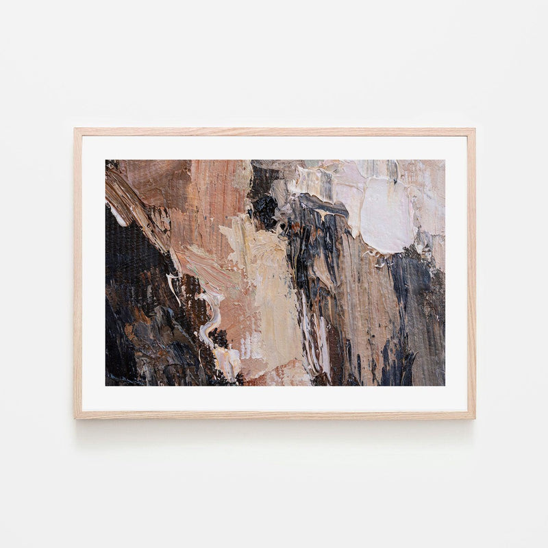 Tree Bark , Hand-painted Canvas